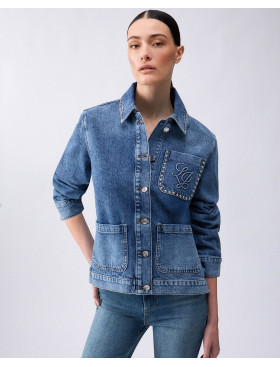 Джинсова куртка Liu Jo UA6125 D4854 78976