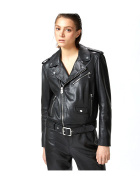 Шкіряна куртка Pinko 103897 A21L Z99
